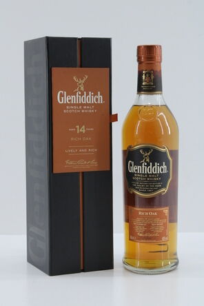 Glenfiddich  14 Year Old  Rich Oak  Pre2014