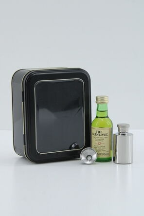 Glenlivet 12 Hip Flask Set