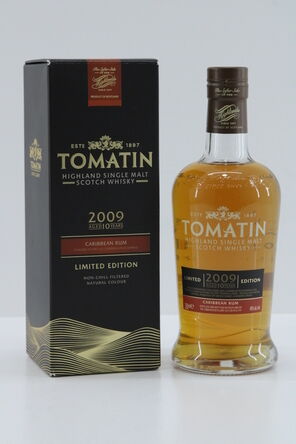 Tomatin 10 2009 Caribbean Rum Cask