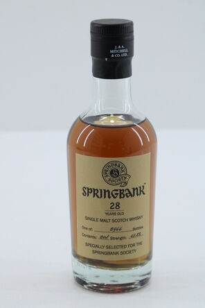 Springbank 28 Springbank Society Bottling 20cl
