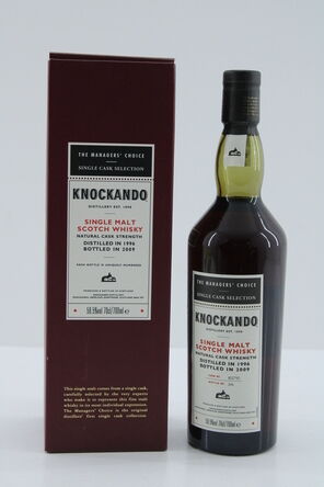 Knockando 1996 Managers Choice