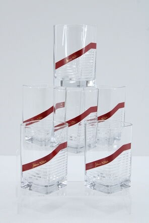 Johnnie Walker Red Label Branded Glasses X6