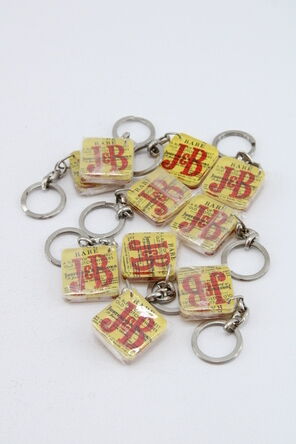 Jb Branded Keyrings X10