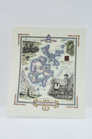 The Orkney Isles  Highland Park  Print