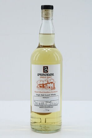 Springbank  Hand Filled  Distillery Exclusive 2022  594