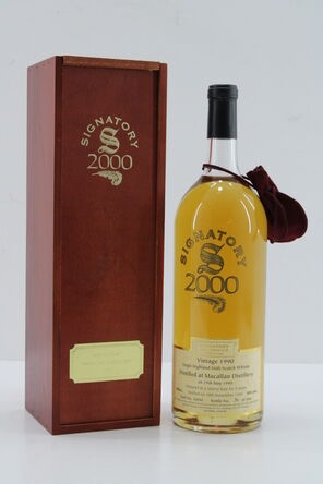 Macallan 9 1990 Signatory Vintage Millennium Edition 15 Litre
