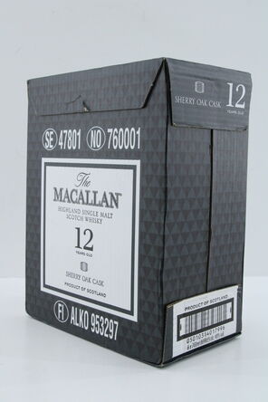 Macallan 12 Sherry Oak Cask Sealed Case 6x70cl