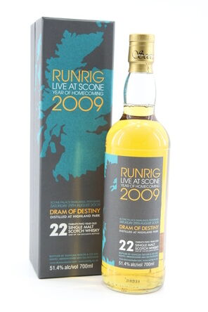 Highland Park 22 Duncan Taylor Runrig Dram Of Destiny