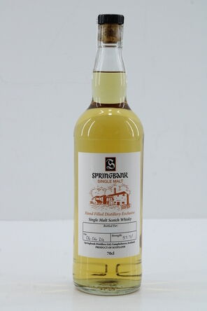 Springbank Hand Filled Distillery Exclusive 577 Abv