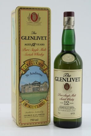 Glenlivet  12 Years Old   Classic Golf Courses 1980s  St Andrew