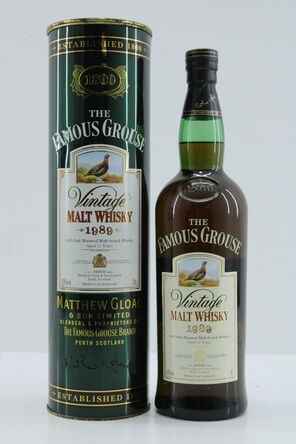 Famous Grouse  12 Years Old  1989  1 Litre