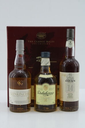 Classic Malts Collection 3 X 20cl Glenkinchie Dalwhinnie Oban