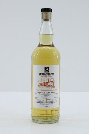 Springbank Hand Filled Distillery Exclusive 594 Abv