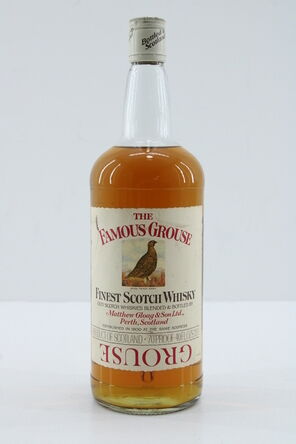 Famous Grouse Finest Scotch Whisky 1970s 40 Fl Ozs