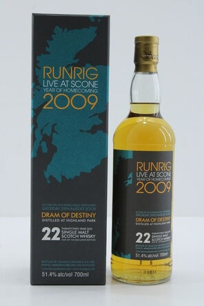 Highland Park 22 Duncan Taylor Runrig Dram Of Destiny