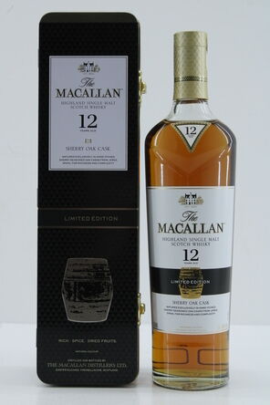 Macallan 12 Limited Edition Tin Sherry Oak Cask