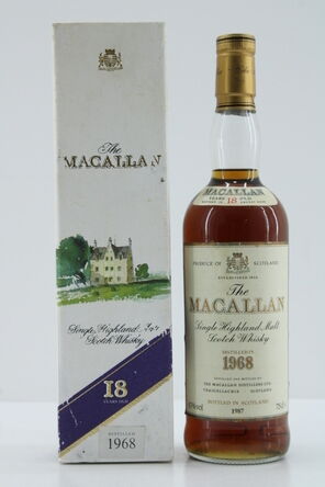 Macallan  18 Years Old  1968