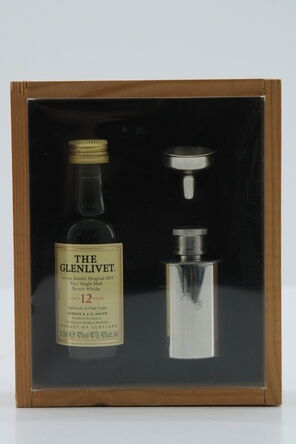 Glenlivet 12 Hip Flask