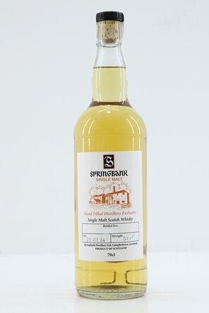 Springbank Hand Filled Distillery Exclusive 571 Abv