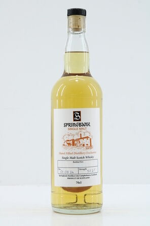 Springbank Hand Filled Distillery Exclusive 572 Abv
