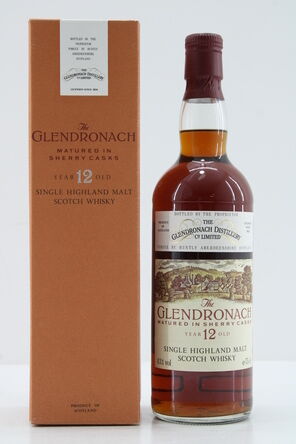 Glendronach  12 Years Old  Sherry Casks 1980s  75cl 43abv