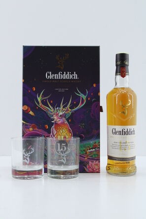 Glenfiddich  15 Years Old  Gift Pack  Chinese New Year