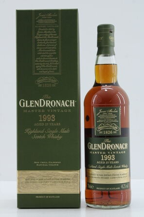 Glendronach 25 1993 Master Vintage Limited Edition