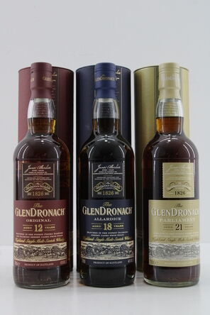 Glendronach 121821 3x70cl