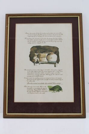 Macallan The Remarkable History Of The Macallan Glenlivet Print No 2 Framed Sara Midda Print