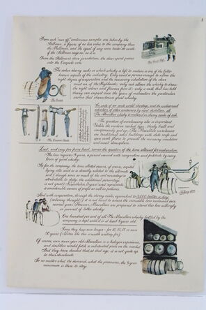 Macallan The Remarkable History Of The Macallan Glenlivet Print No 8 Sara Midda Print