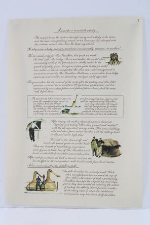 Macallan The Remarkable History Of The Macallan Glenlivet Print No 7 Sara Midda Print