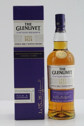 Glenlivet  Captains Reserve  Cognac Reserve