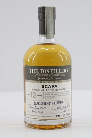 Scapa  12 Years Old  2003  Cask Strength Edition