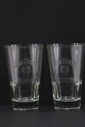 Jim Beam  Glasses x6