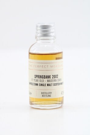 Springbank 17 2002 Madeira The Perfect Measure 3cl