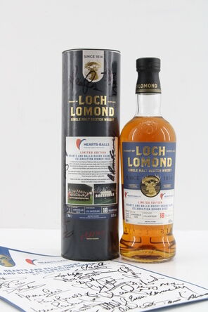 Loch Lomond 18 Hearts And Balls Edition Rugby Grand Slam Celebration Dinner 2022 Si