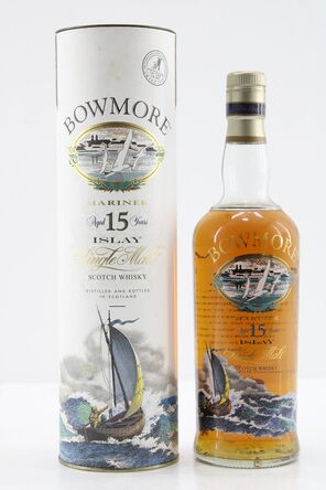 Bowmore 15 Mariner Screen Print 1990s