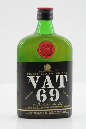 VAT 69  Half Bottle 1960s