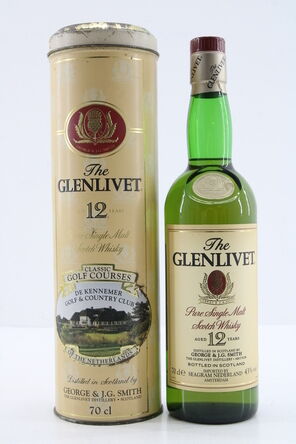 Glenlivet  12 Years Old  Classic Golf Courses 1980s  De Kennemer