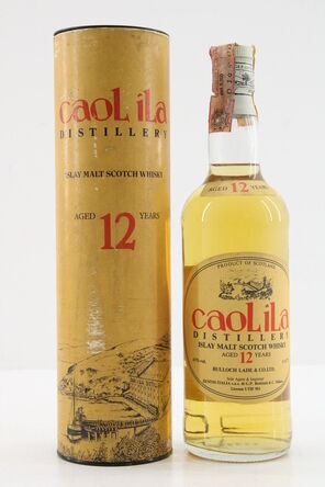 Caol Ila 12 Bulloch Lade 1980s Zenith Import