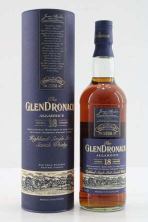 Glendronach 18 Allardice Lot 1 2009 Release