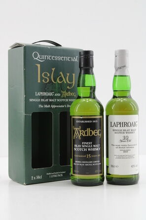 Quintessential Islay Laphroaig 10 Ardbeg 15