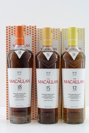 Macallan Colour Collection 3 X 70cl