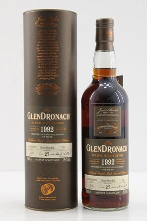 Glendronach 27 Years Old 1992 Single Oloroso Cask 182 UK