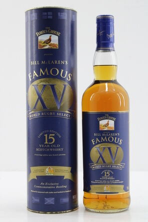 Famous Grouse  15 Years Old  Bill McLarens Famous XV