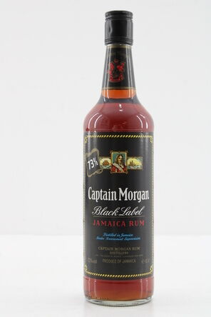 Captain Morgan Black Label Jamaica Rum 1970s