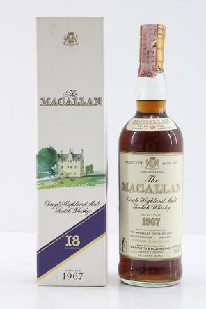Macallan 18 1967 Giovinetti Import