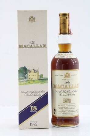 Macallan 18 1972 Giovinetti Import