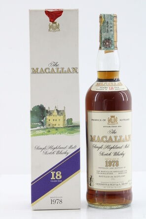 Macallan 18 1978 Giovinetti Import