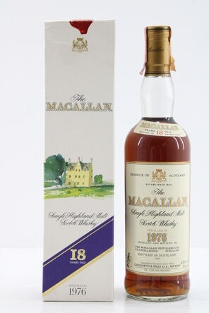 Macallan 18 1976 Giovinetti Import